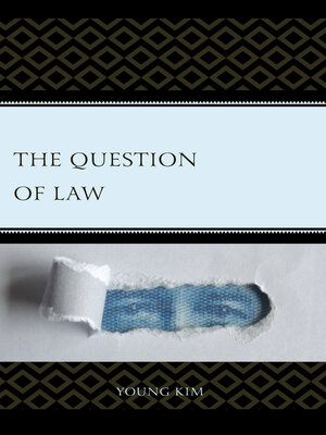 cover image of The Question of Law